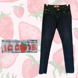 Dark Wash Skinny Jeans, Size 29 Waist